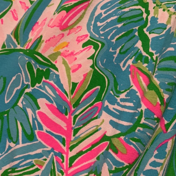 Lilly Pulitzer NWOT Lana Off-the-Shoulder Floral Romper Sz XS - Picture 2 of 4